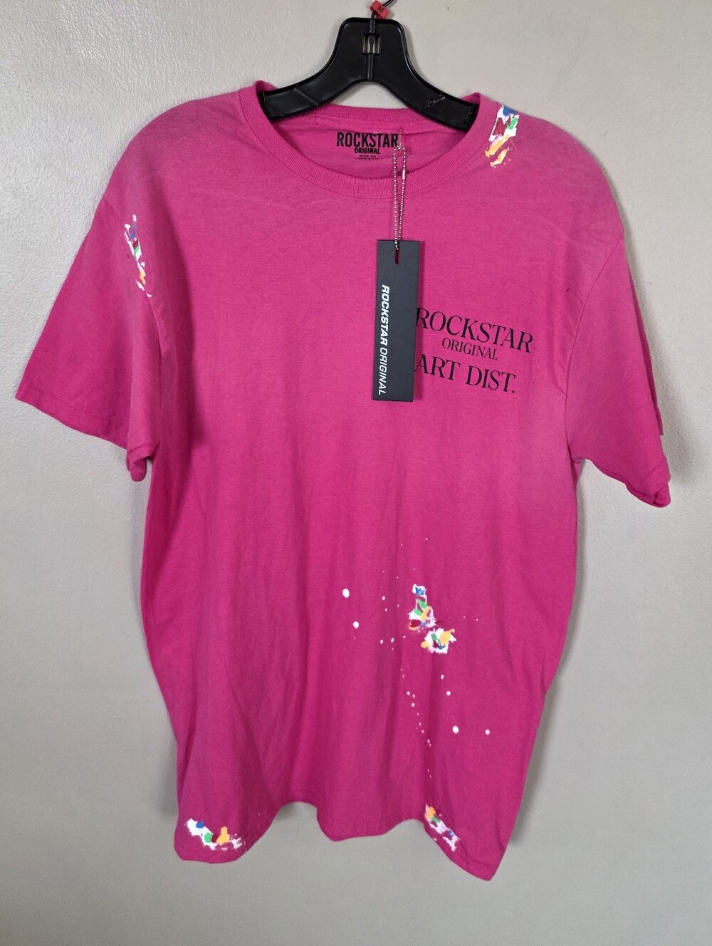 NWT Rockstar Original Women's Pink T Shirt Size Medium